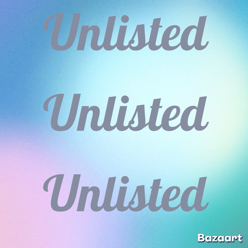 Unlisted item
